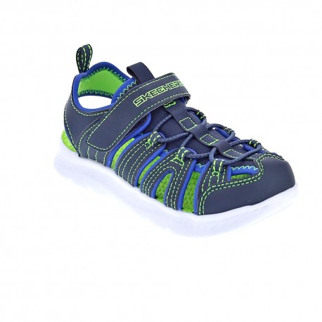 Sandalias Skechers zapatos Niño modelo C Flex Sandal Azul 