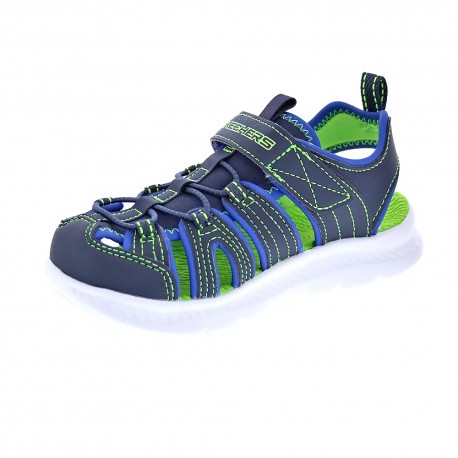 Sandalias Skechers zapatos Niño modelo C Flex Sandal Azul 