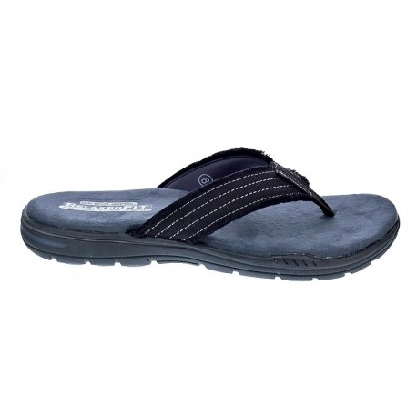 Sandalias Skechers zapatos Hombre modelo Evented Negro 