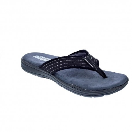 Sandalias Skechers zapatos Hombre modelo Evented Negro 