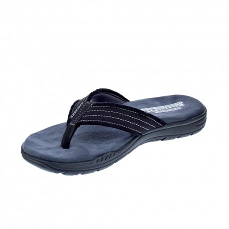 Sandalias Skechers zapatos Hombre modelo Evented Negro 