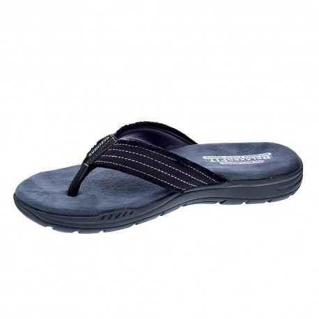 Sandalias Skechers zapatos Hombre modelo Evented Negro 