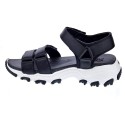 Sandalias Skechers zapatos Mujer modelo D Lites Negro 