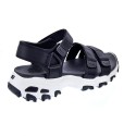 Sandalias Skechers zapatos Mujer modelo D Lites Negro 