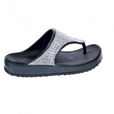 Sandalias Skechers zapatos Mujer modelo Cali Brezze Negro 