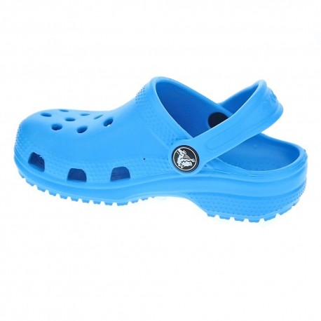 Zuecos Crocs zapatos Niño modelo Classic Clog k Ocean Azul 
