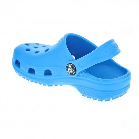 Zuecos Crocs zapatos Niño modelo Classic Clog k Ocean Azul 