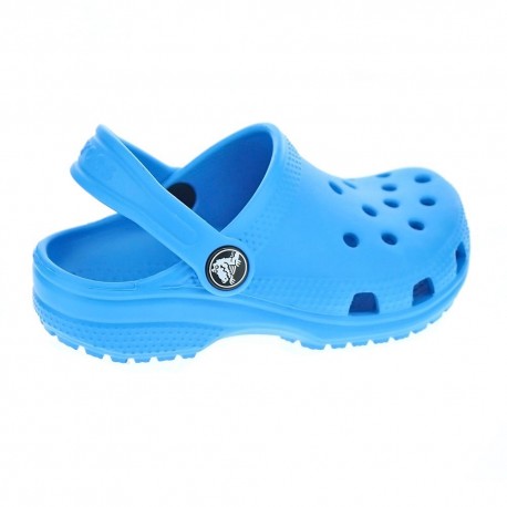 Zuecos Crocs zapatos Niño modelo Classic Clog k Ocean Azul 