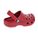 Zuecos Crocs zapatos Niño modelo Classic Clog K Pepper Rojo 