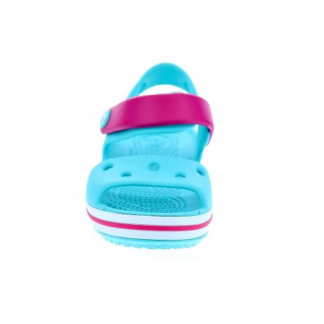 Zuecos Crocs zapatos Niña modelo Crocband Sandal Kids Azul 