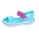 Zuecos Crocs zapatos Niña modelo Crocband Sandal Kids Azul 