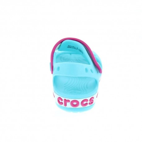 Zuecos Crocs zapatos Niña modelo Crocband Sandal Kids Azul 