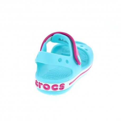 Zuecos Crocs zapatos Niña modelo Crocband Sandal Kids Azul 