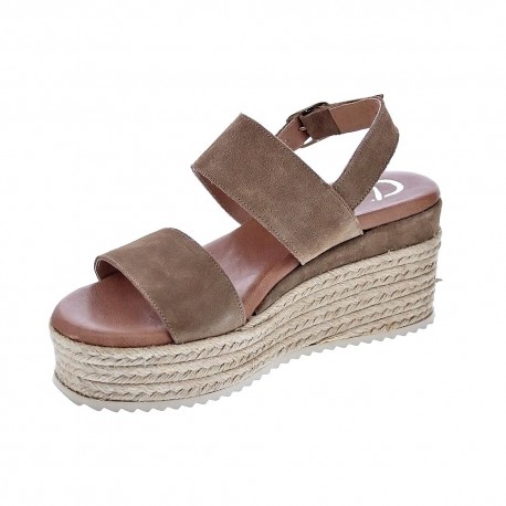 Sandalias Claudia zapatos Mujer modelo 1150 Marrón 