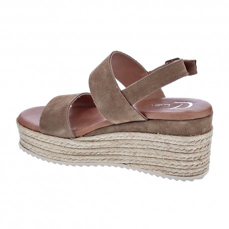 Sandalias Claudia zapatos Mujer modelo 1150 Marrón 
