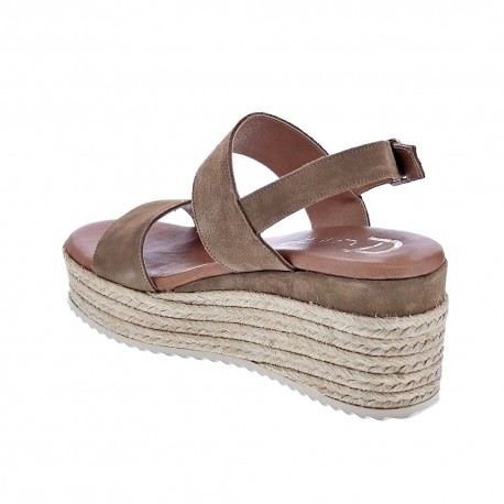 Sandalias Claudia zapatos Mujer modelo 1150 Marrón 