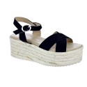 Sandalias Claudia zapatos Mujer modelo Pune Negro 