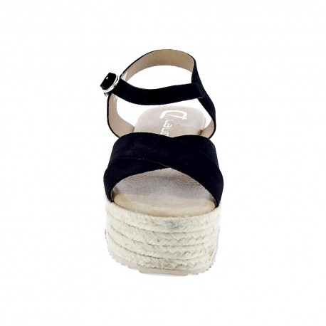 Sandalias Claudia zapatos Mujer modelo Pune Negro 