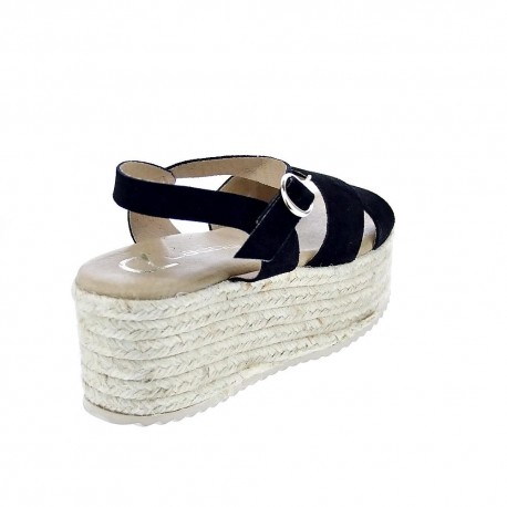 Sandalias Claudia zapatos Mujer modelo Pune Negro 