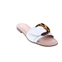 Sandalias Claudia zapatos Mujer modelo Carey Blanco 