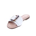 Sandalias Claudia zapatos Mujer modelo Carey Blanco 