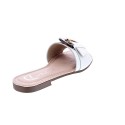 Sandalias Claudia zapatos Mujer modelo Carey Blanco 