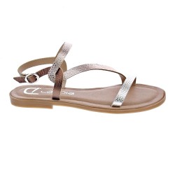 Sandalias Claudia zapatos Mujer modelo Seul Rosa  2