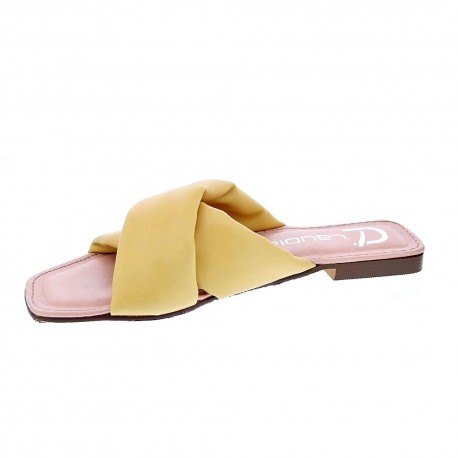Sandalias Claudia zapatos Mujer modelo Alice Amarillo 