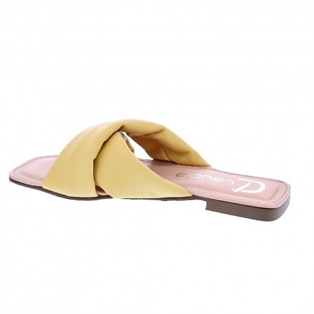 Sandalias Claudia zapatos Mujer modelo Alice Amarillo 