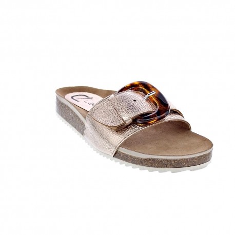Sandalias Claudia zapatos Mujer modelo Tianyin Oro 