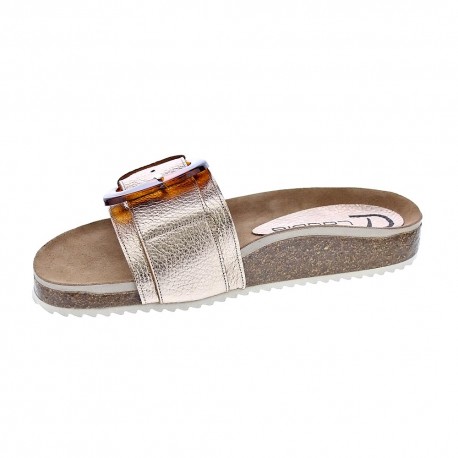 Sandalias Claudia zapatos Mujer modelo Tianyin Oro 