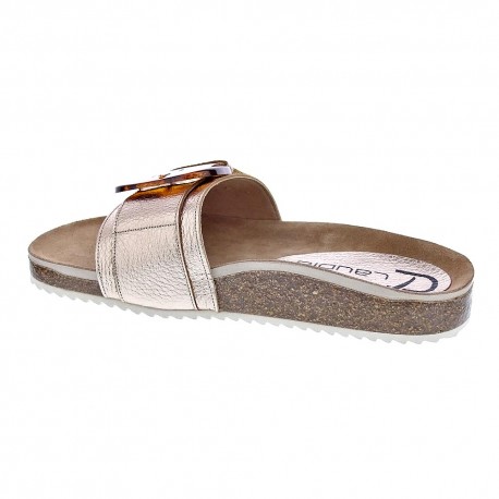 Sandalias Claudia zapatos Mujer modelo Tianyin Oro 