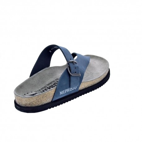 Chanclas Mephisto zapatos Hombre modelo Niels Azul 