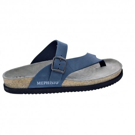 Chanclas Mephisto zapatos Hombre modelo Niels Azul 