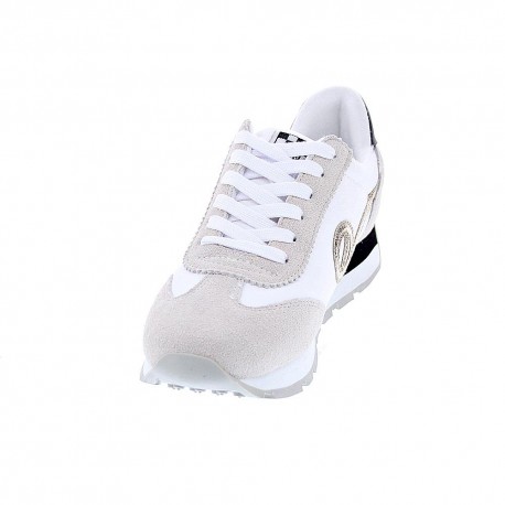 Zapatillas No Name zapatos Mujer modelo CITY RUN WHITE Blanco Cordón