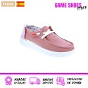 Mocasines Hey Dude zapatos Mujer modelo Wendy Rise Rosa 