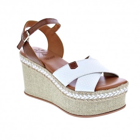 Sandalias Popa zapatos Mujer modelo Panglao Blanco 