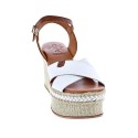 Sandalias Popa zapatos Mujer modelo Panglao Blanco 