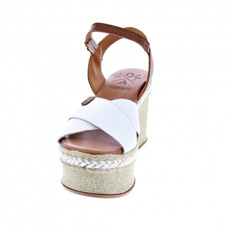 Sandalias Popa zapatos Mujer modelo Panglao Blanco 