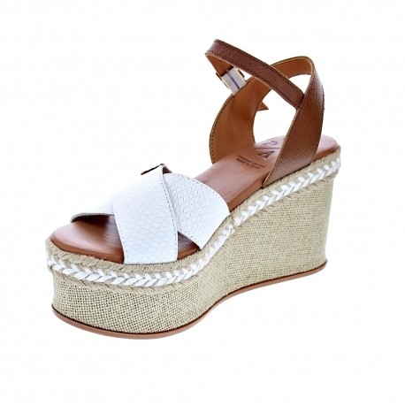 Sandalias Popa zapatos Mujer modelo Panglao Blanco 