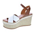 Sandalias Popa zapatos Mujer modelo Panglao Blanco 