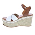 Sandalias Popa zapatos Mujer modelo Panglao Blanco 