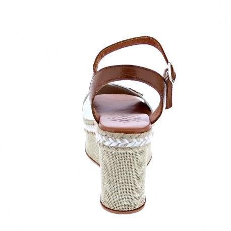 Sandalias Popa zapatos Mujer modelo Panglao Blanco 