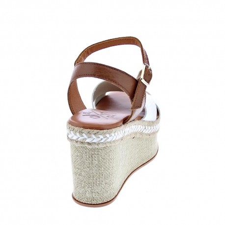 Sandalias Popa zapatos Mujer modelo Panglao Blanco 