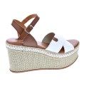 Sandalias Popa zapatos Mujer modelo Panglao Blanco 