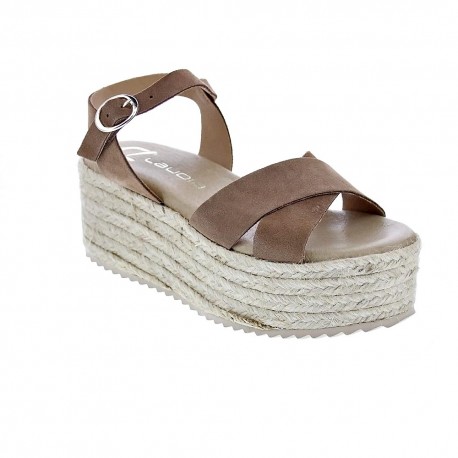 Sandalias Claudia zapatos Mujer modelo Pune Marrón 