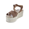 Sandalias Claudia zapatos Mujer modelo Pune Marrón 