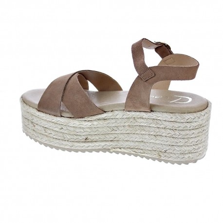 Sandalias Claudia zapatos Mujer modelo Pune Marrón 