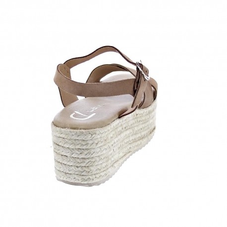 Sandalias Claudia zapatos Mujer modelo Pune Marrón 