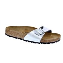 Chanclas Birkenstock zapatos Mujer modelo Madrid Plata 